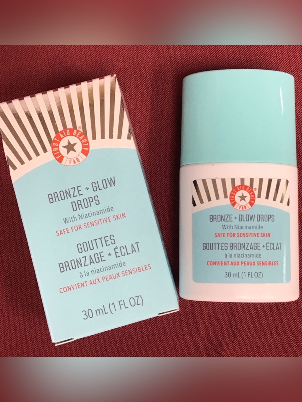 First Aid Beauty Bronze + Glow Drops with Niacinamide